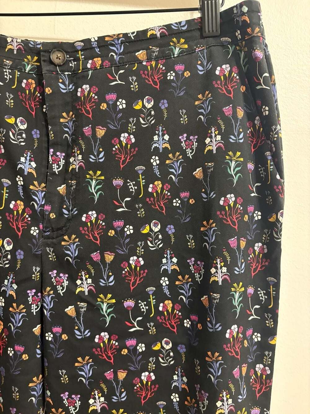 Marine Layer Floral Print Elastic Waist Pants XL - Picture 3 of 8